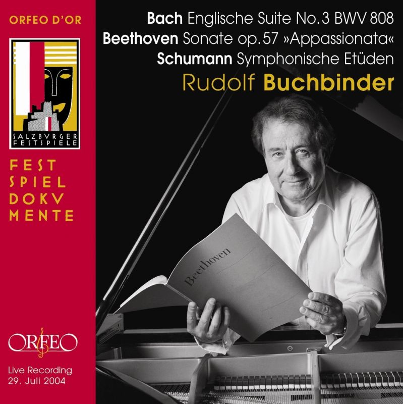 Bach English Suites, Buchbinder